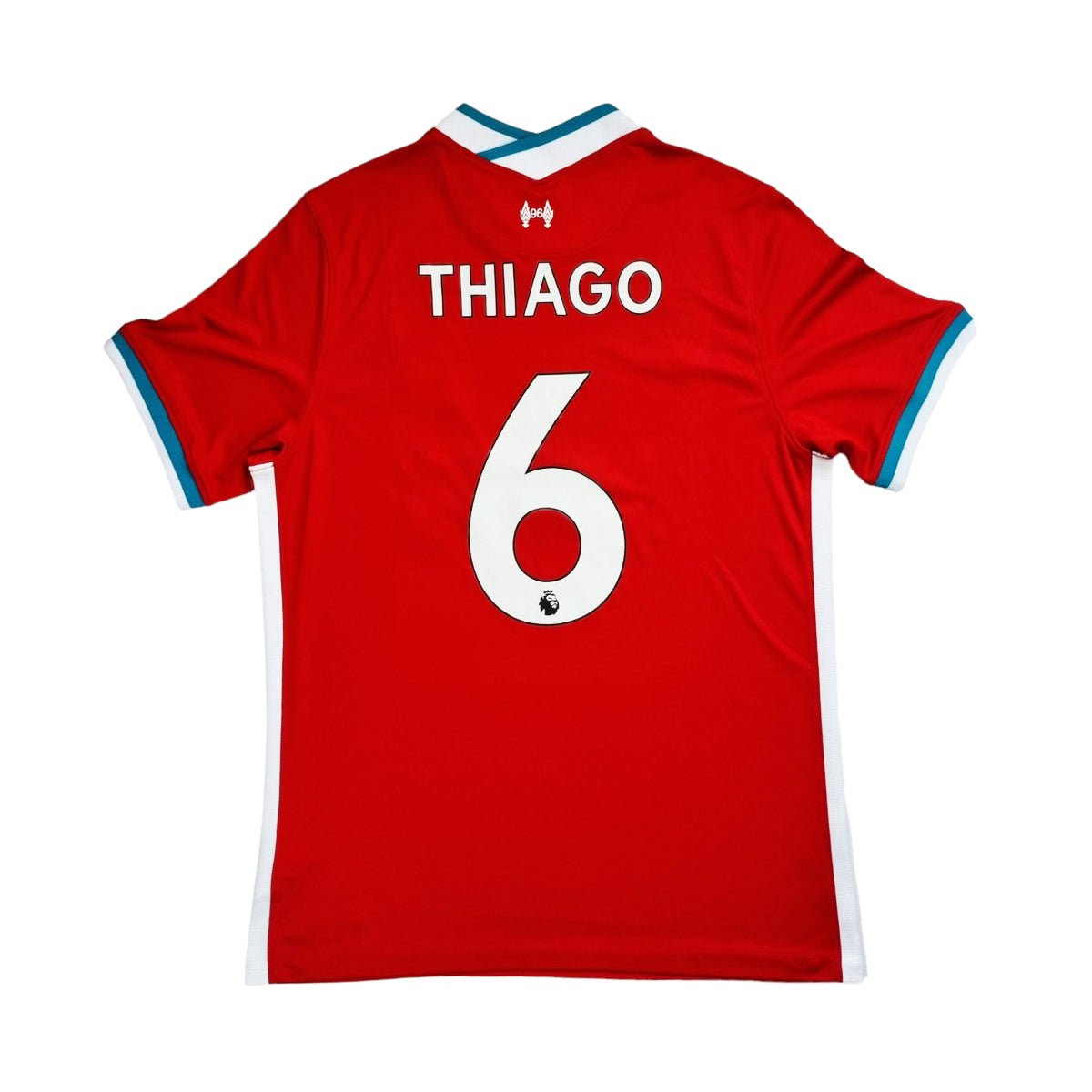 2020/21 Liverpool Home Football Shirt (L) Adidas #6 Thiago