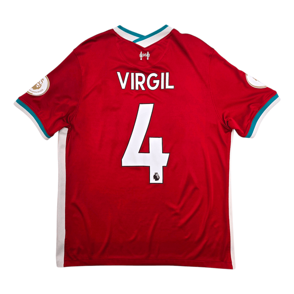 2020/21 Liverpool Home Football Shirt (XL) Nike #4 Virgil