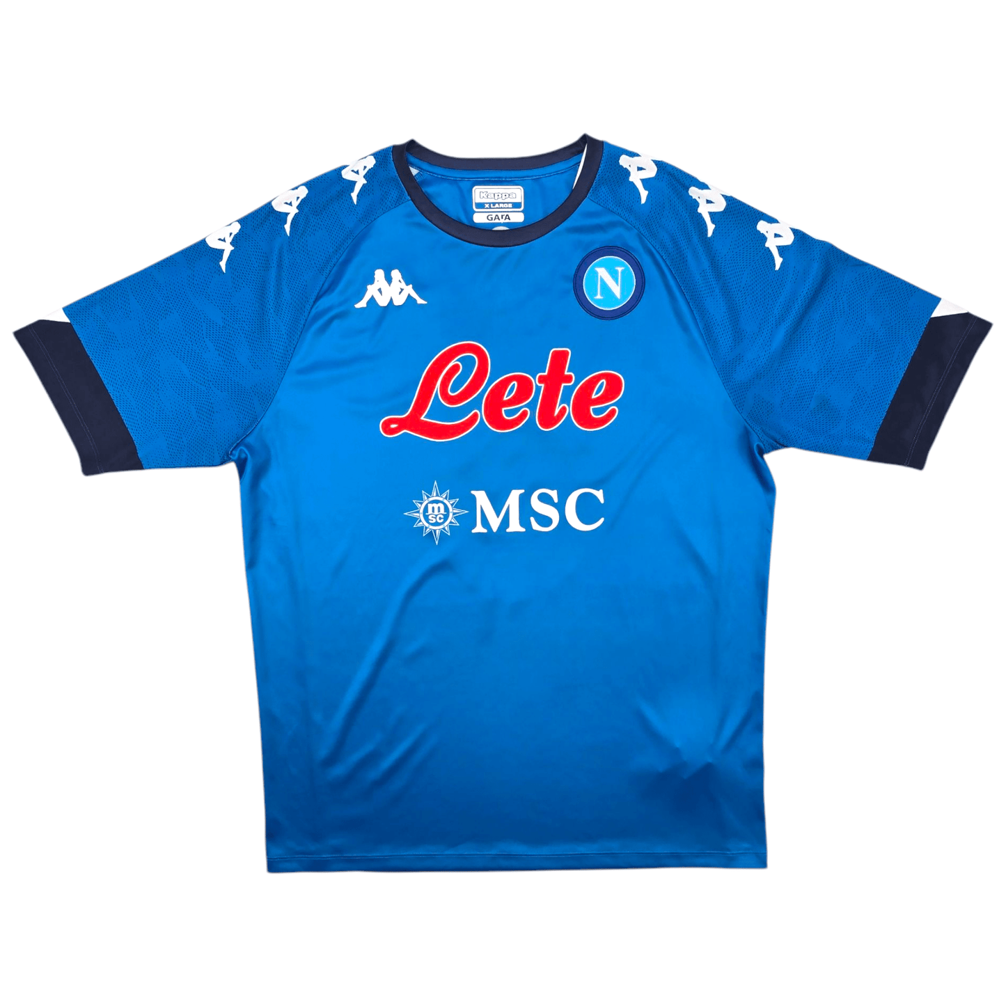 2020/21 Napoli Home Football Shirt (XL) Kappa #9 Osimhen