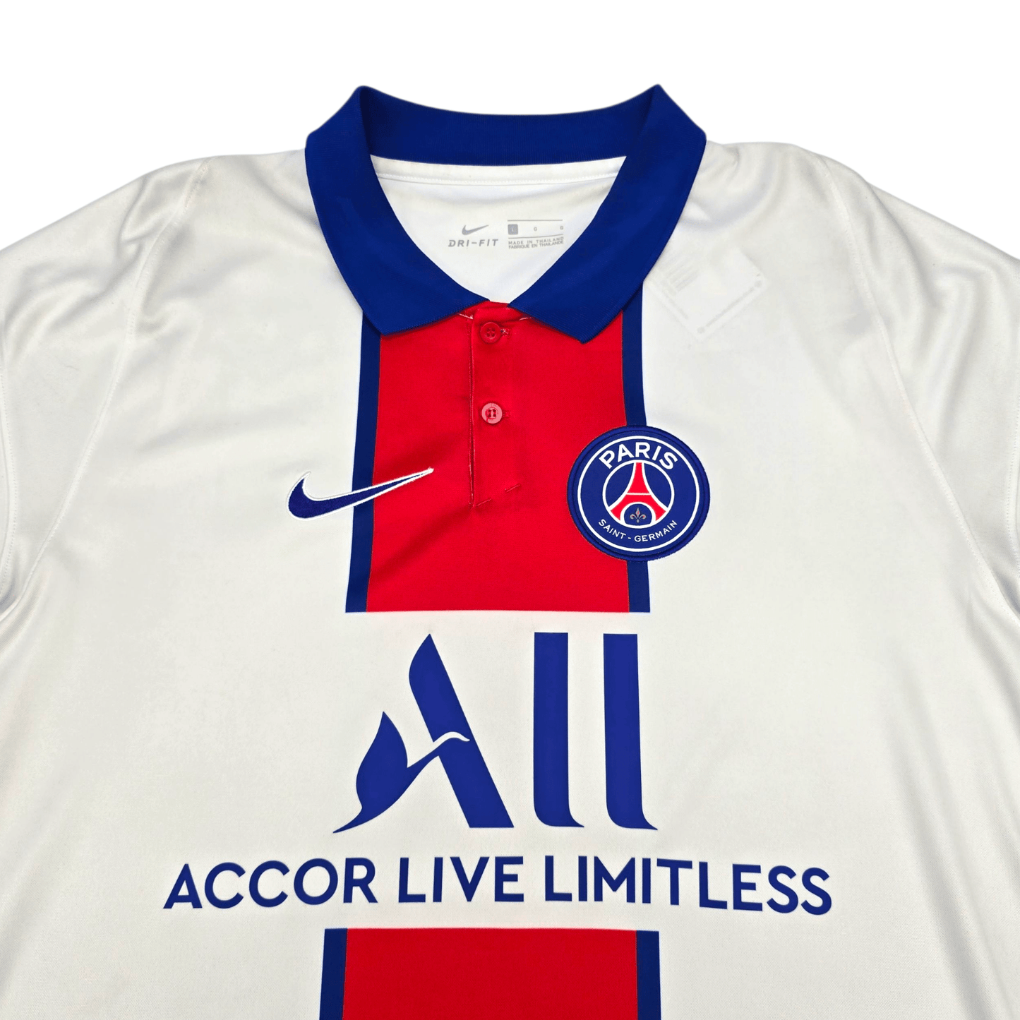 2020/21 PSG Away Football Shirt (L) Nike #7 Mbappe