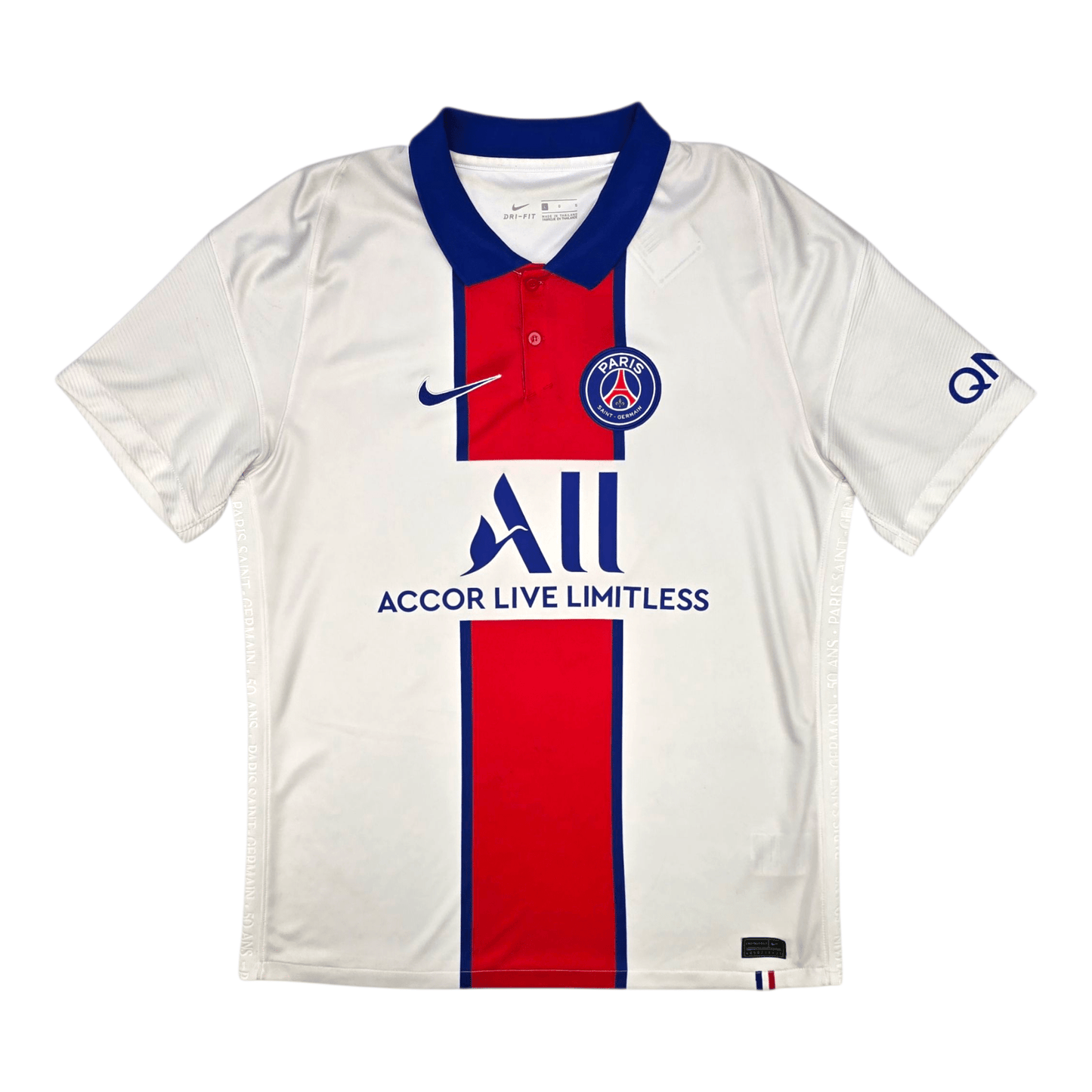 2020/21 PSG Away Football Shirt (L) Nike #7 Mbappe