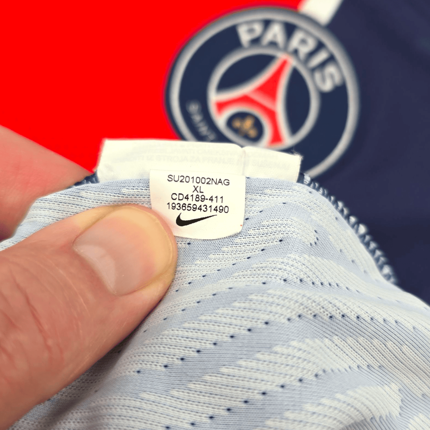 2020/21 PSG Home Football Shirt (XL) Nike #10 Neymar Jr (Player Version)