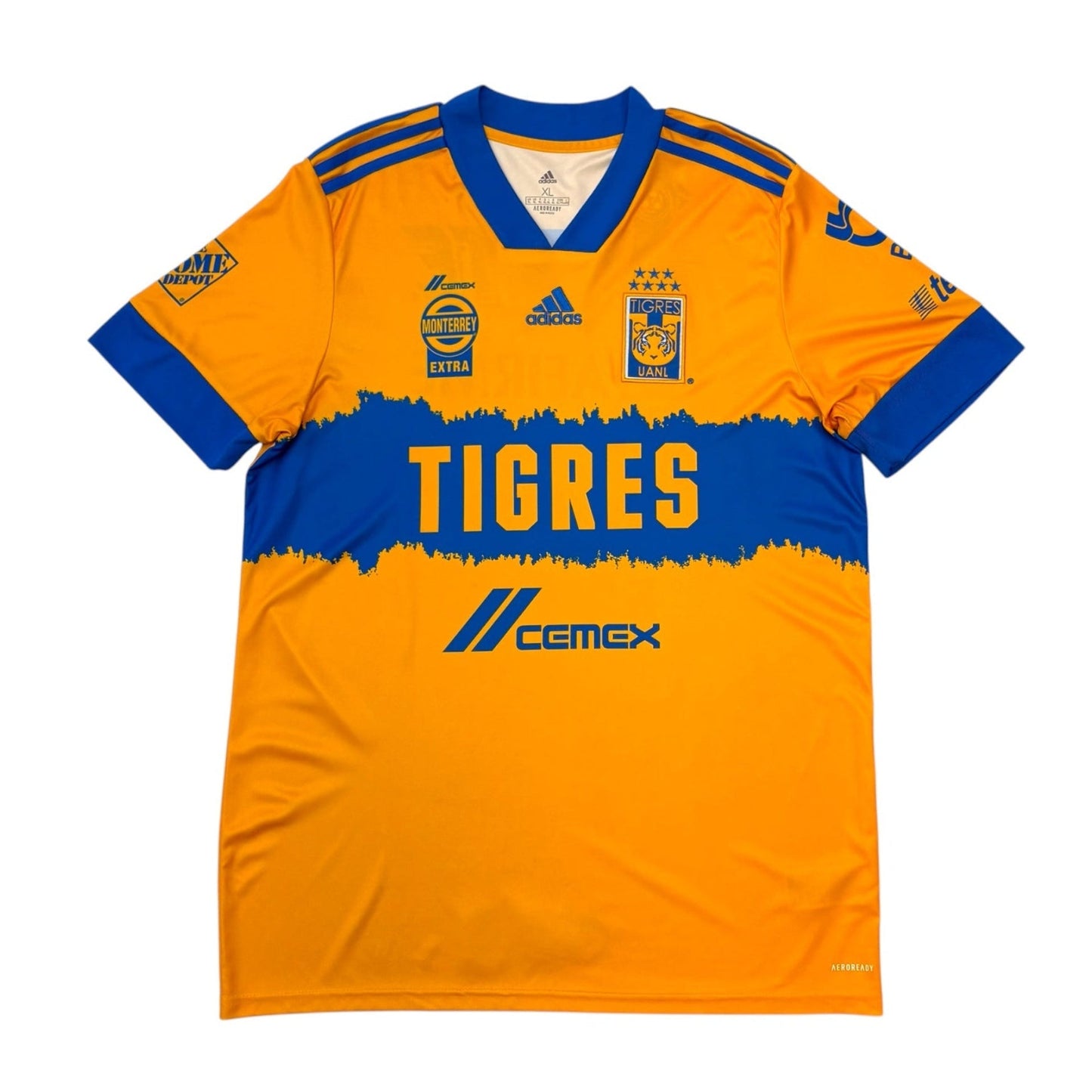 2020/21 Tigres Home Football Shirt (XL) Adidas