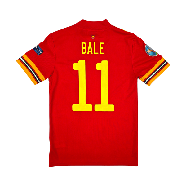 2020/21 Wales Home Football Shirt (S) Adidas #11 Bale