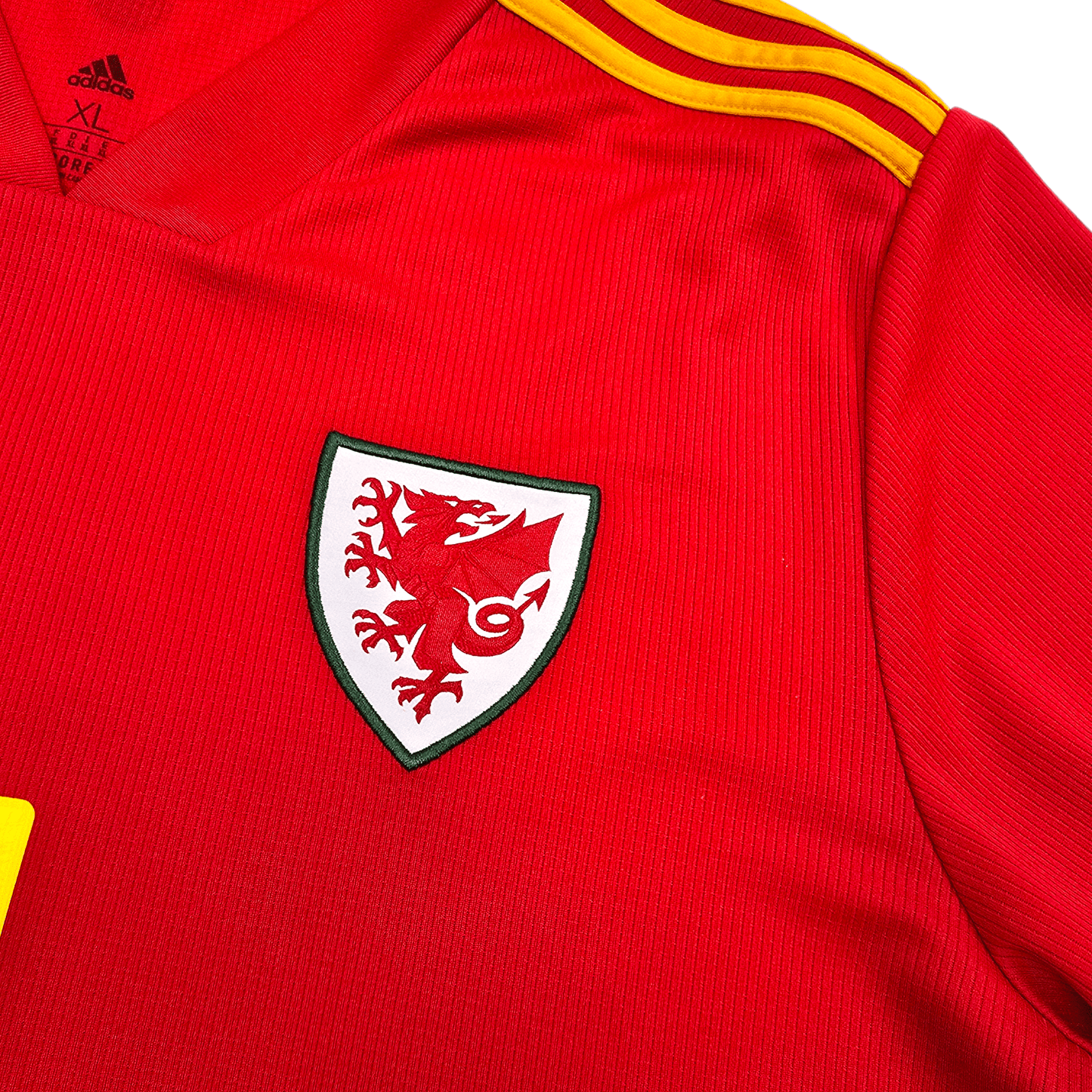 2020/21 Wales Home Football Shirt (XL) Adidas #11 Bale