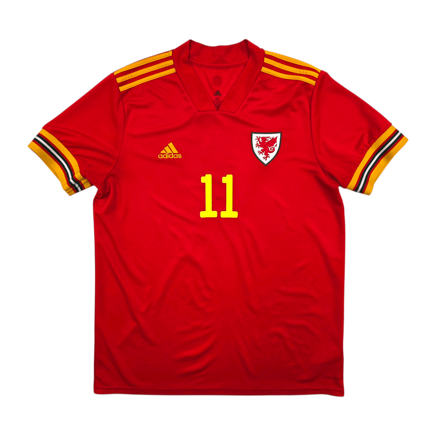 2020/21 Wales Home Football Shirt (XL) Adidas #11 Bale