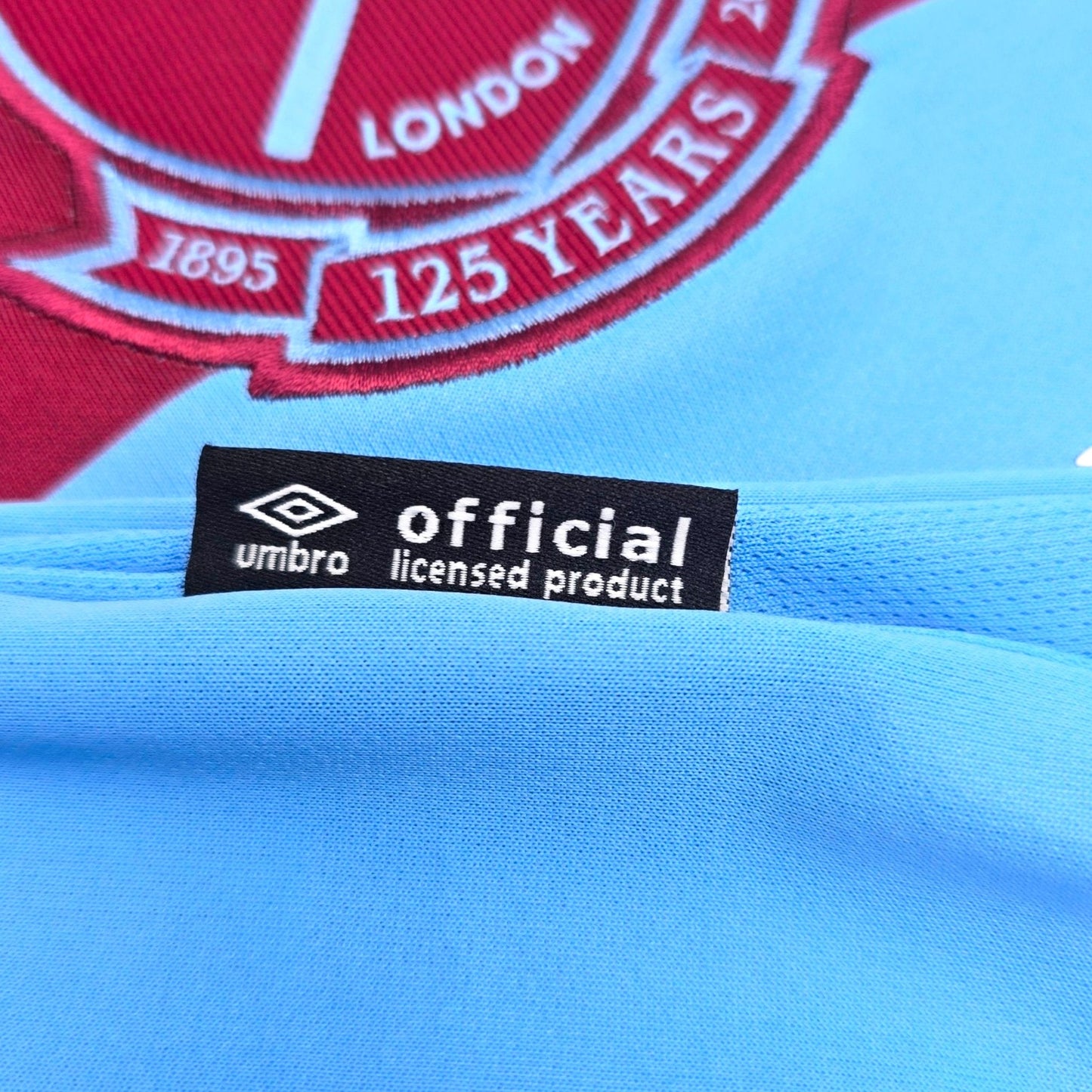 2020/21 West Ham United Away Football Shirt (M) Umbro #41 Rice (BNWTs)