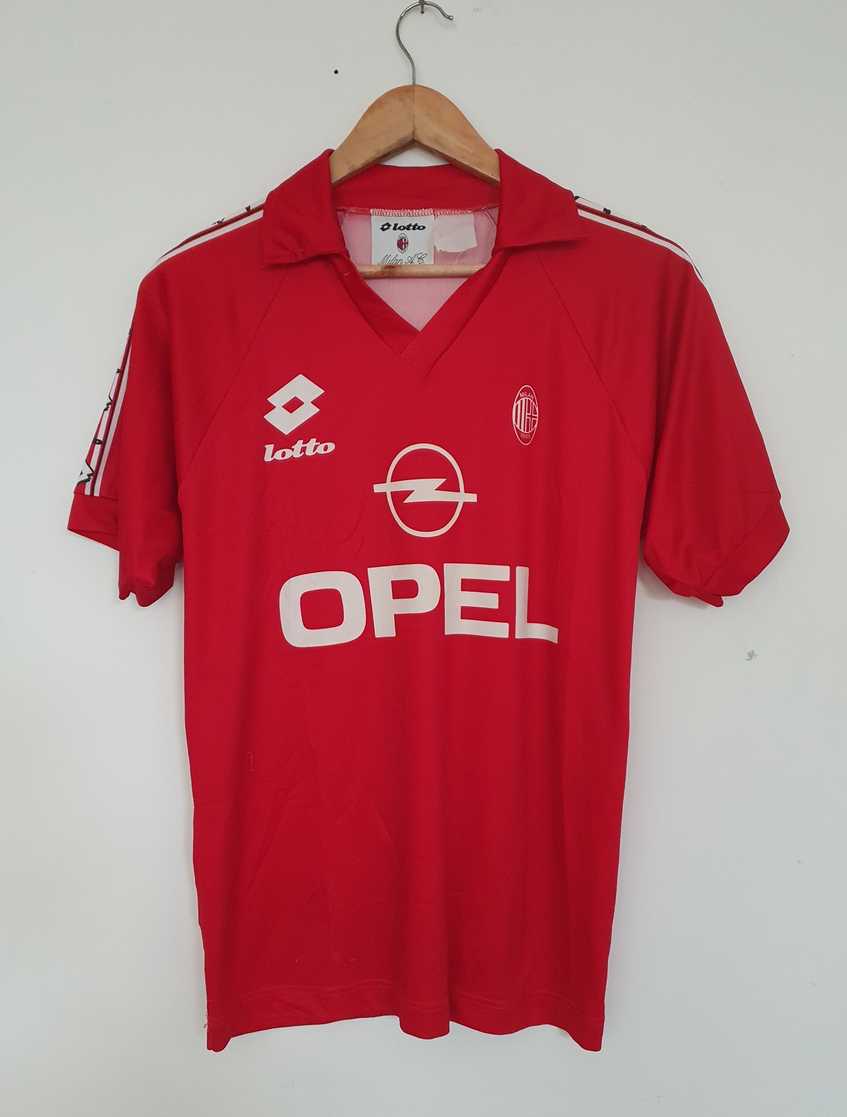 Lotto AC Milan Training Top 94/95 Size Small – Showboat
