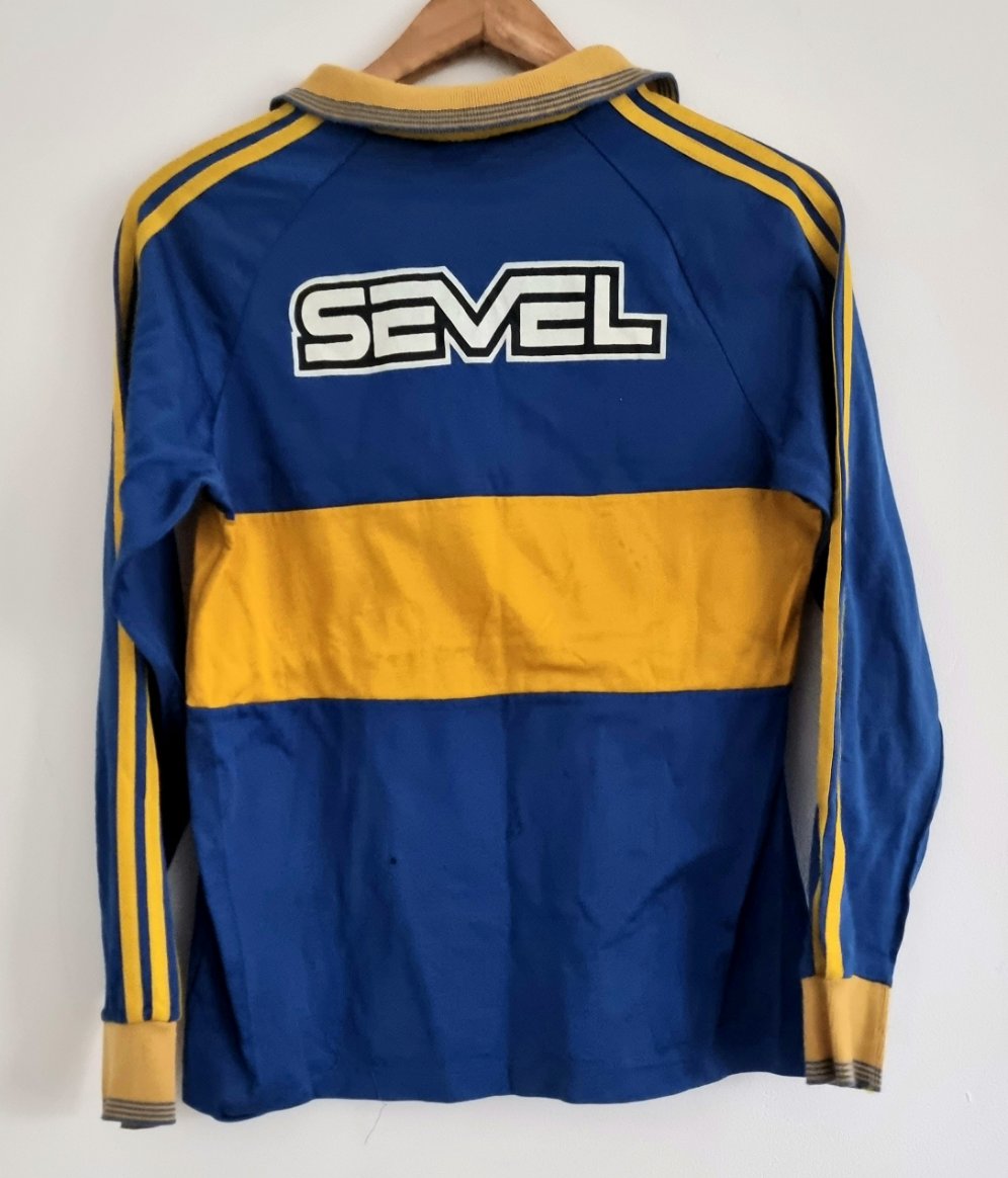 Adidas Boca Juniors 89/92 Long Sleeve Home Shirt Small
