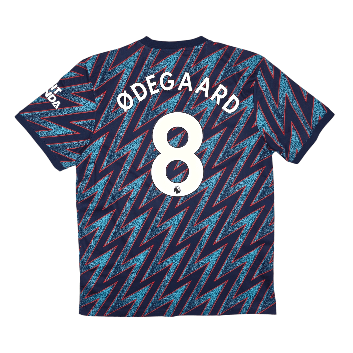 2021/22 Arsenal Third Football Shirt (L) Adidas #8 Ødegaard