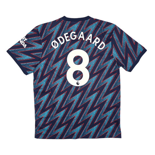 2021/22 Arsenal Third Football Shirt (L) Adidas #8 Ødegaard