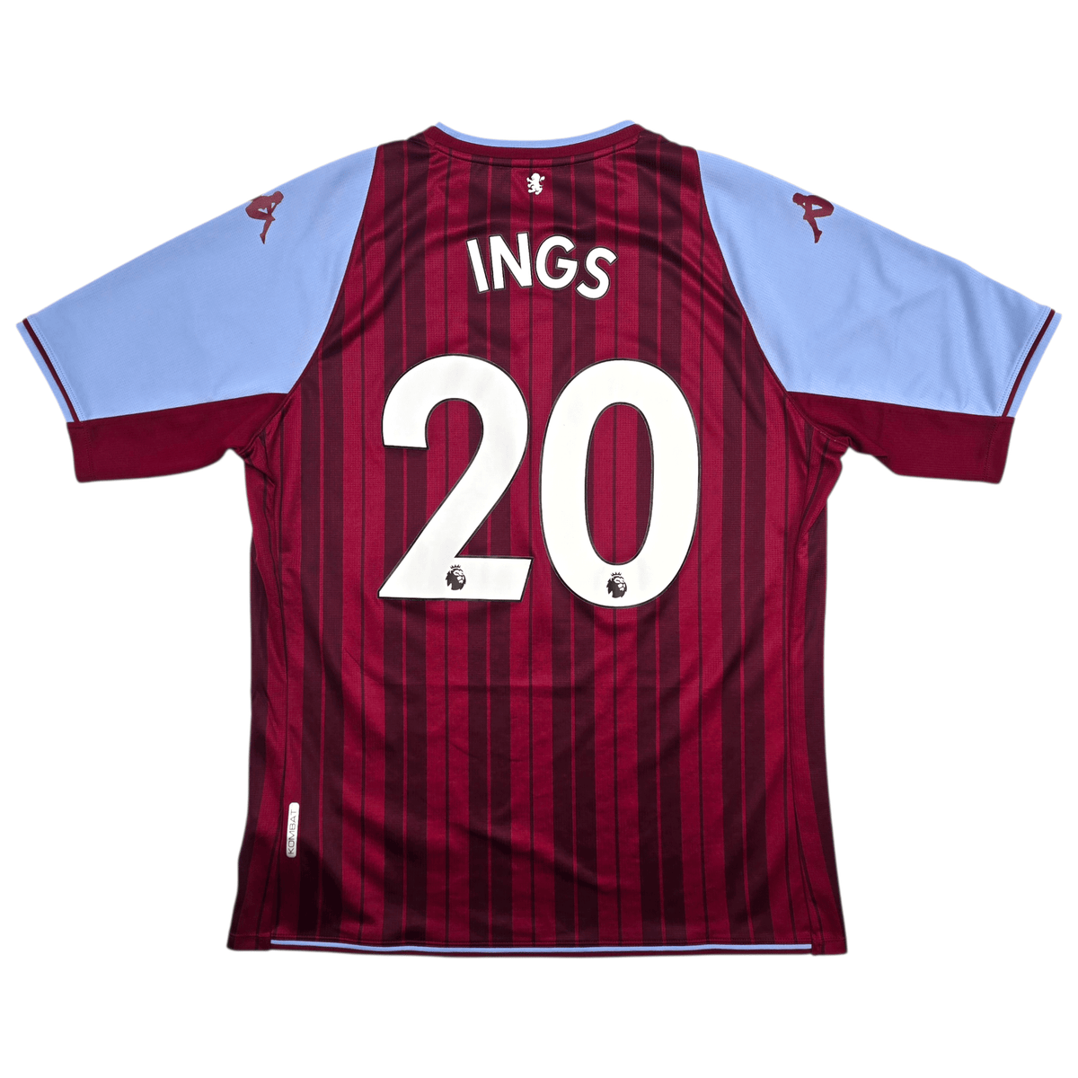 2021/22 Aston Villa Home Football Shirt (2XL) Kappa #20 Ings