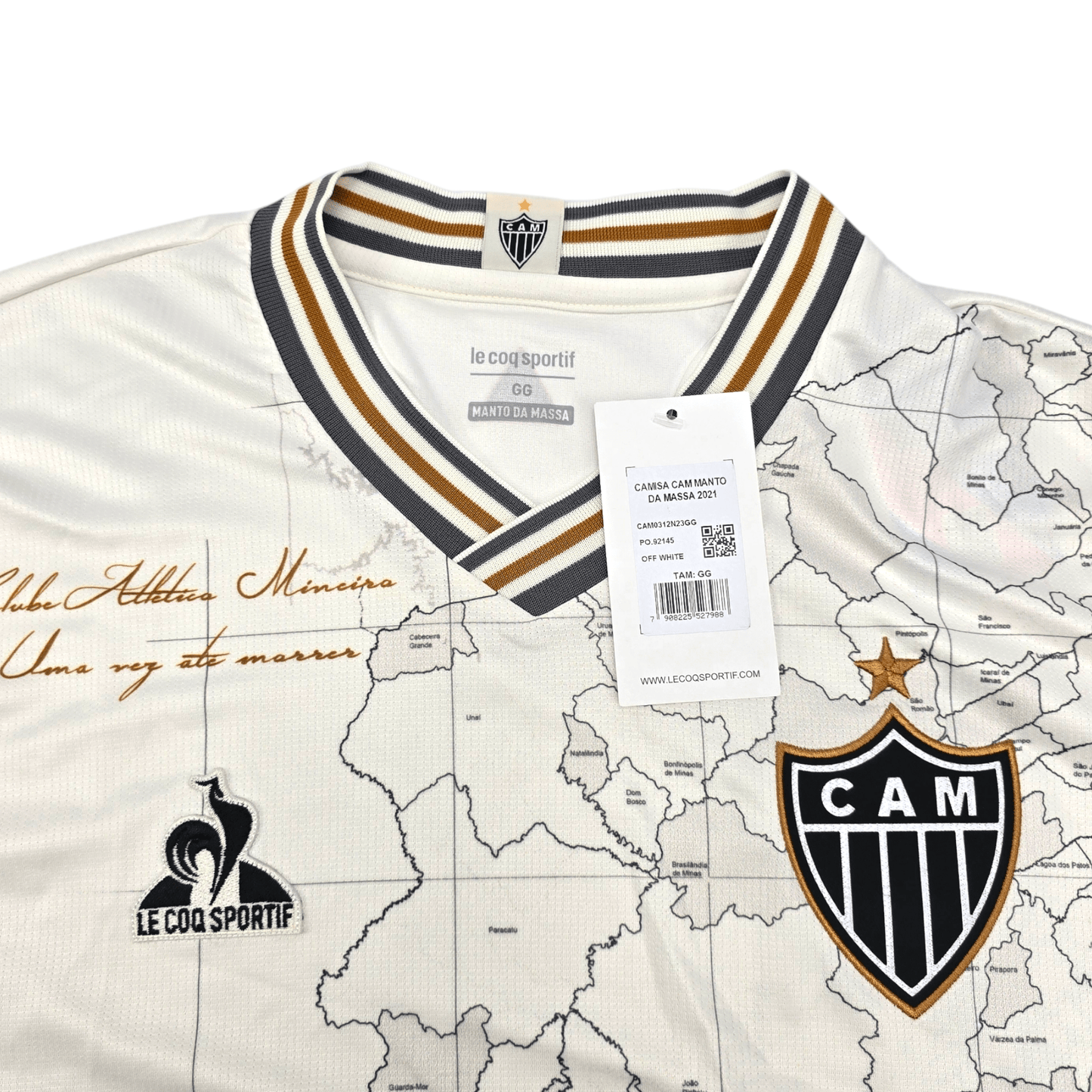 2021/22 Atletico Mineiro Football Shirt (L) Le Coq Sportif (BNWTs)