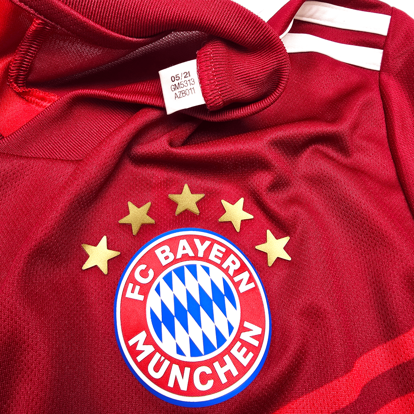 2021/22 Bayern Munich Home Football Shirt (L) Adidas #19 Davies