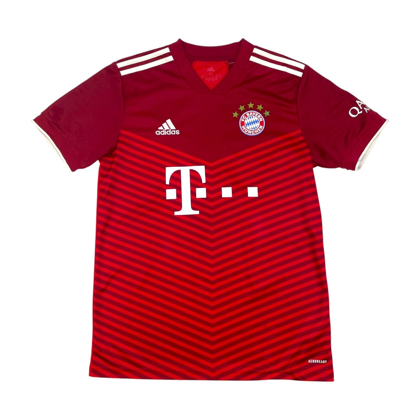 2021/22 Bayern Munich Home Football Shirt (M) Adidas #25 Muller