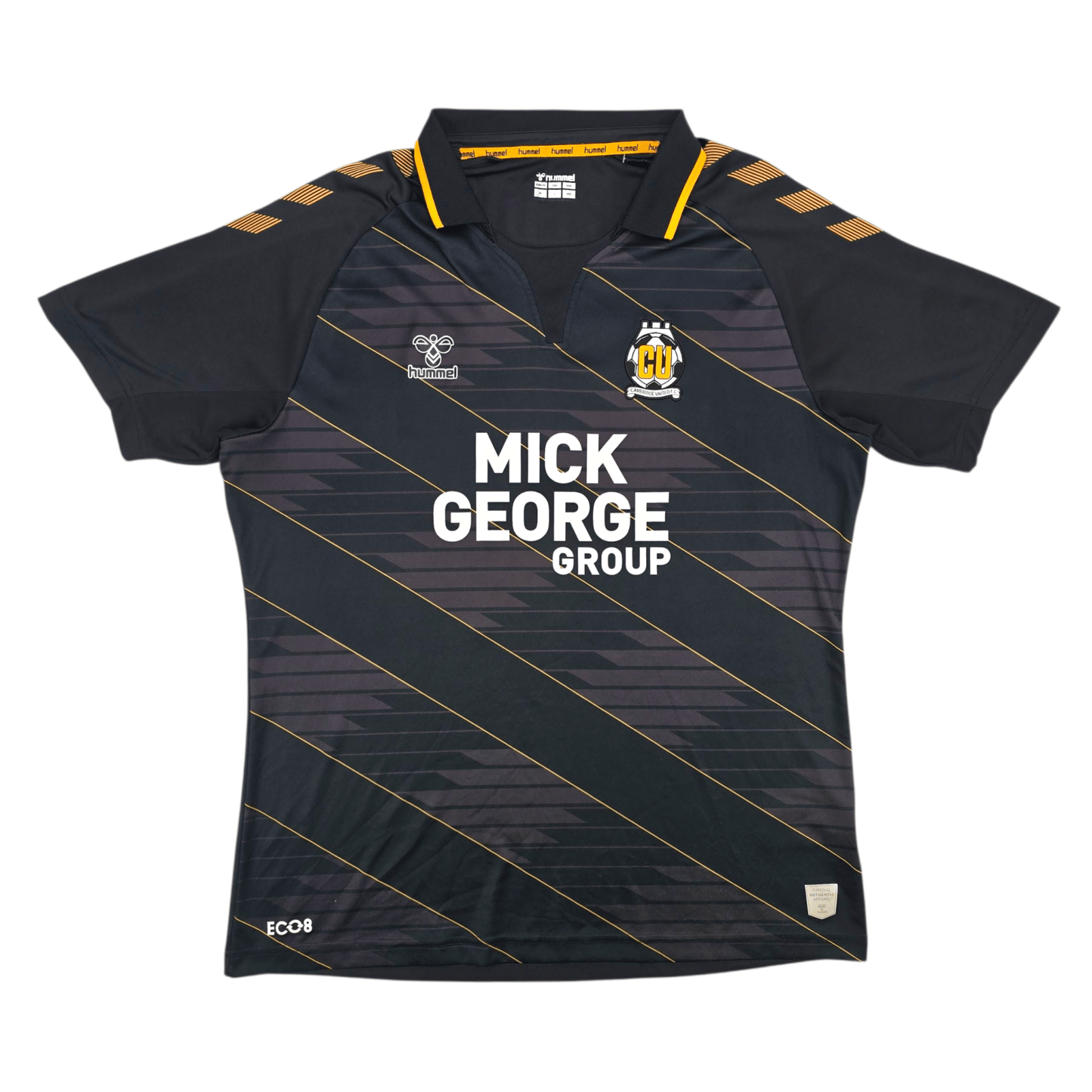2021/22 Cambridge United Away Football Shirt (XL) Hummel #11 Dunk