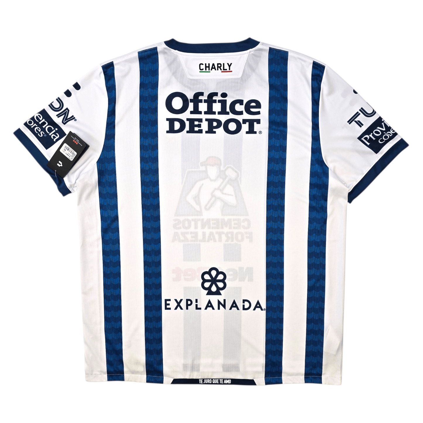 2021/22 CF Pachuca Home Football Shirt (2XL) Charly (BNWTs)
