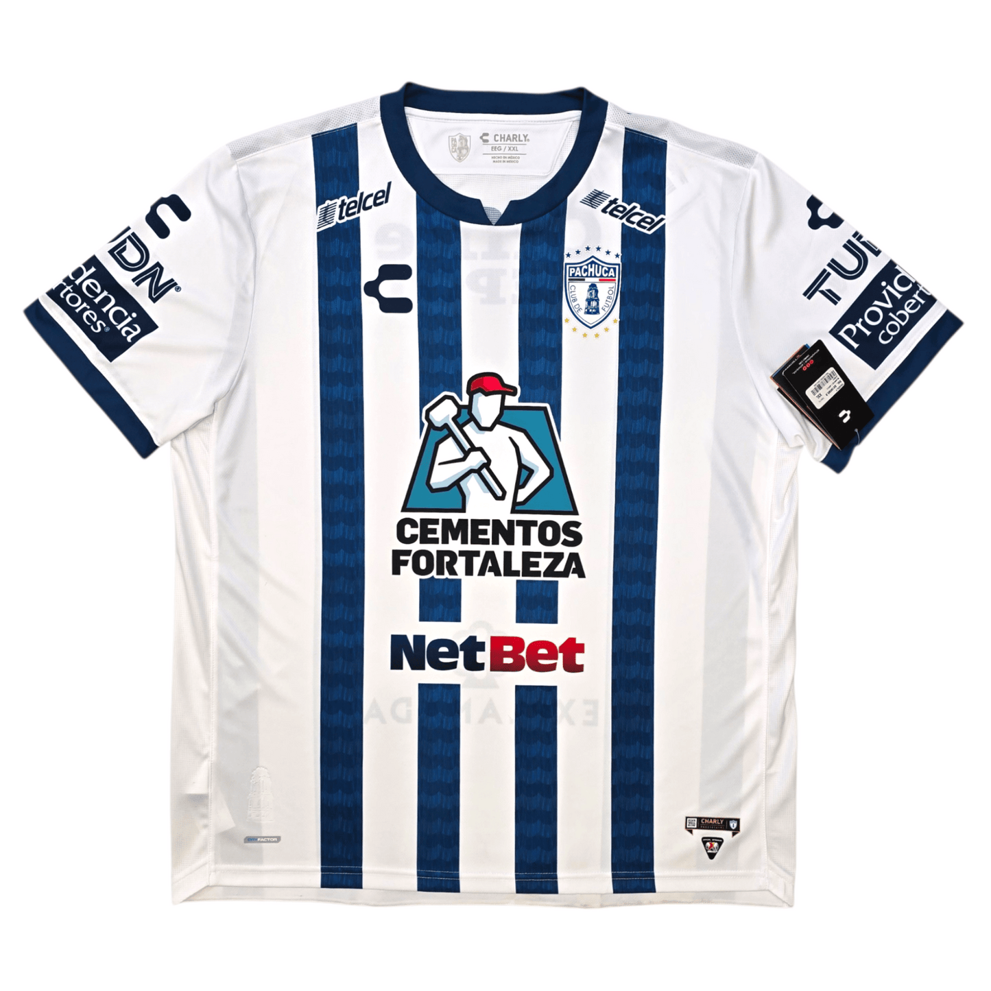 2021/22 CF Pachuca Home Football Shirt (2XL) Charly (BNWTs)