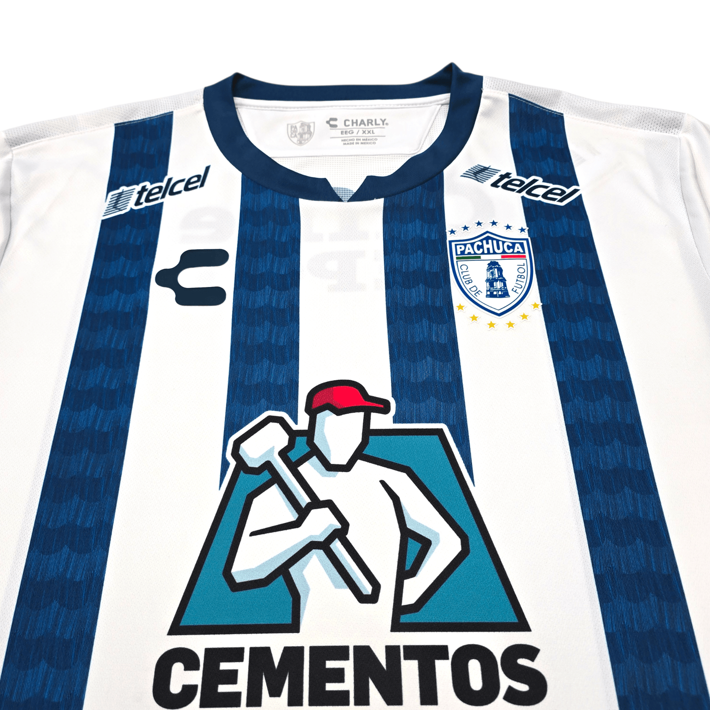 2021/22 CF Pachuca Home Football Shirt (2XL) Charly (BNWTs)
