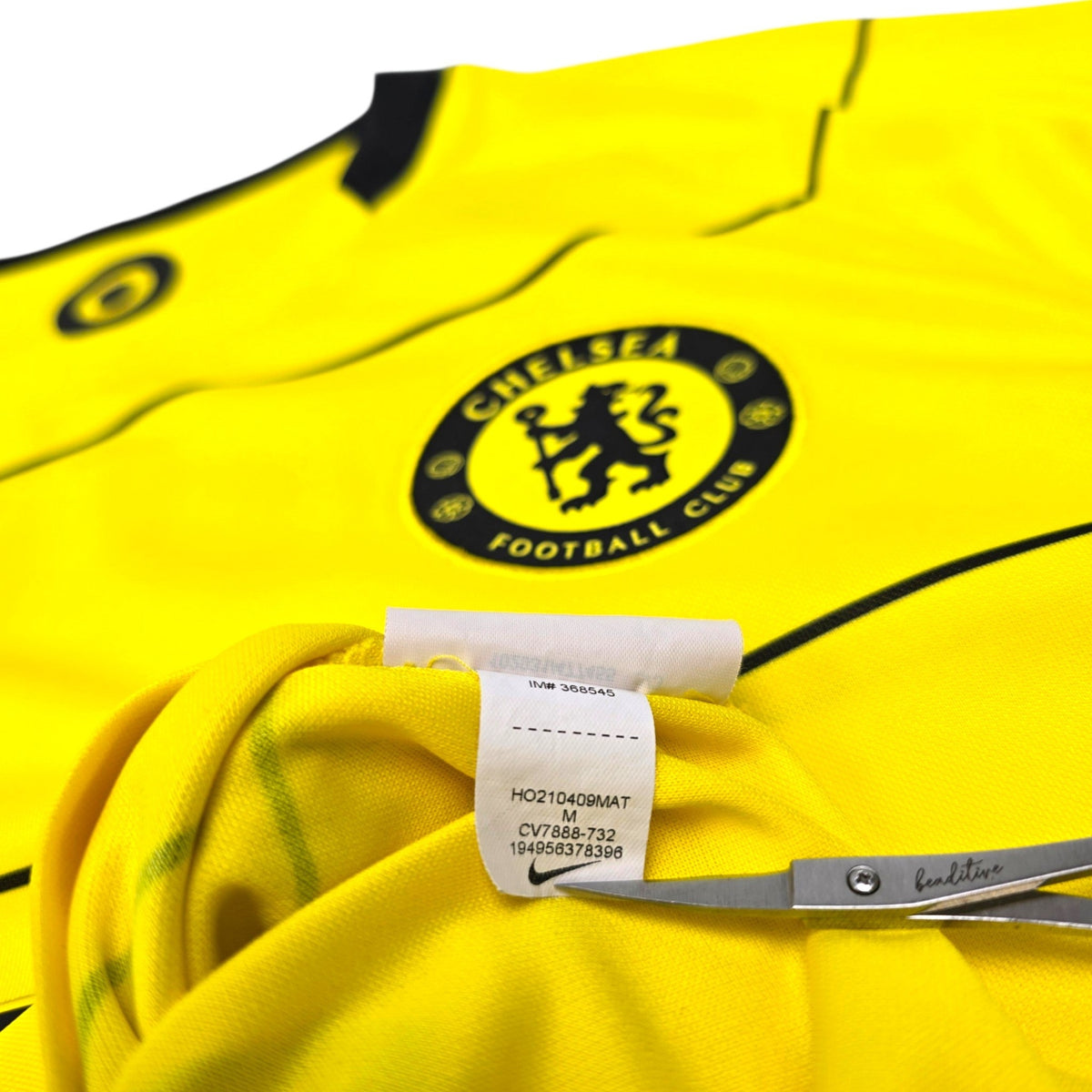 2021/22 Chelsea Away Football Shirt (M) Nike #6 T. Silva