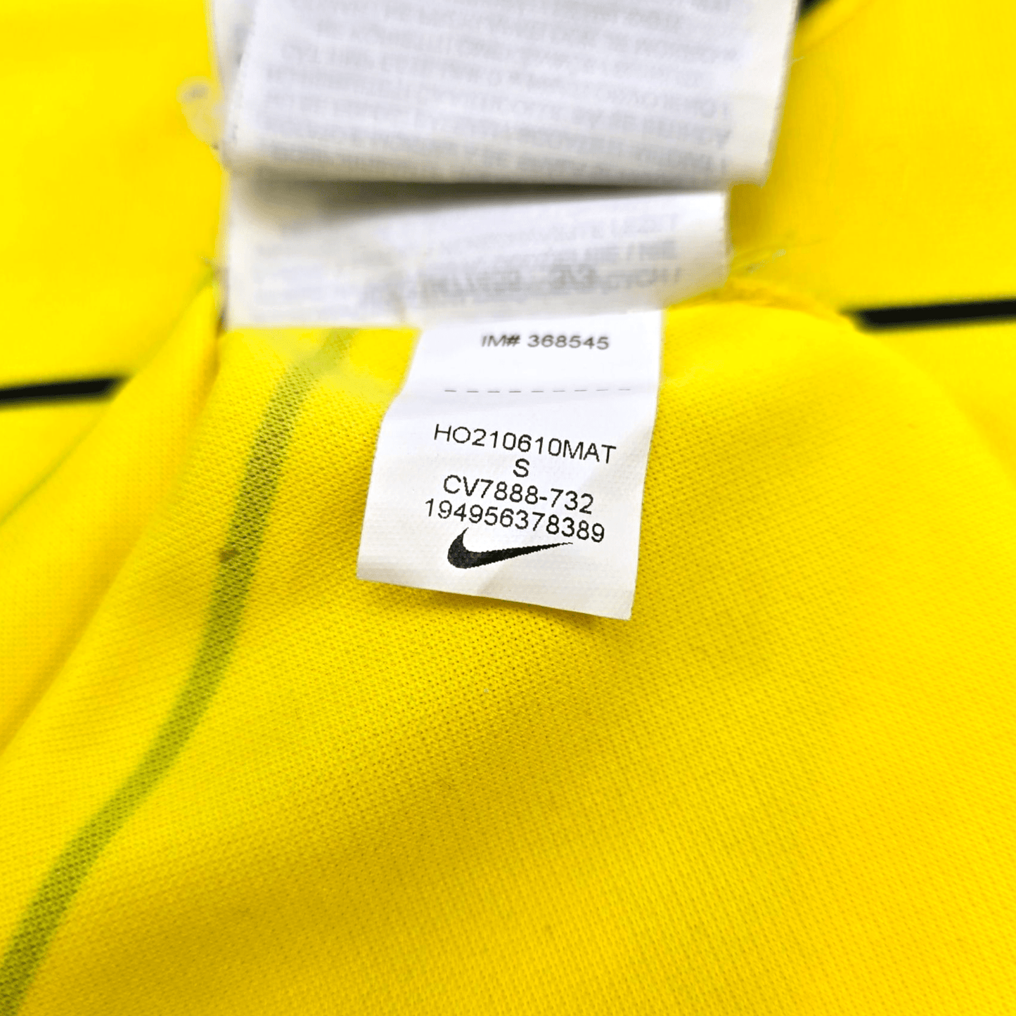 2021/22 Chelsea Away Football Shirt (S) Nike #6 T.Silva