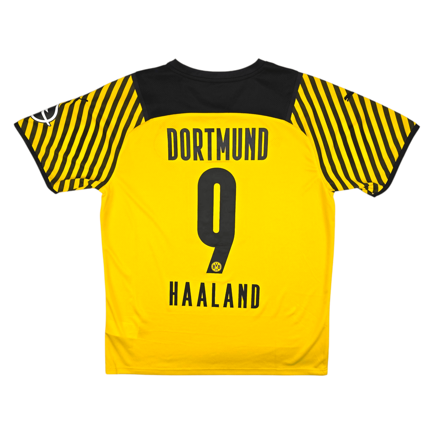 2021/22 Dortmund Home Football Shirt (L) Puma #9 Halland (BNWTs)