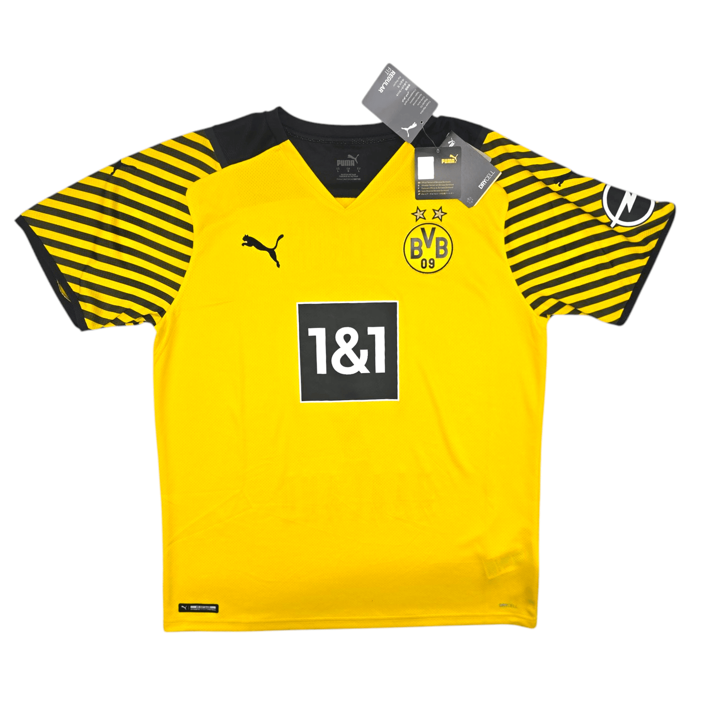 2021/22 Dortmund Home Football Shirt (L) Puma #9 Halland (BNWTs)