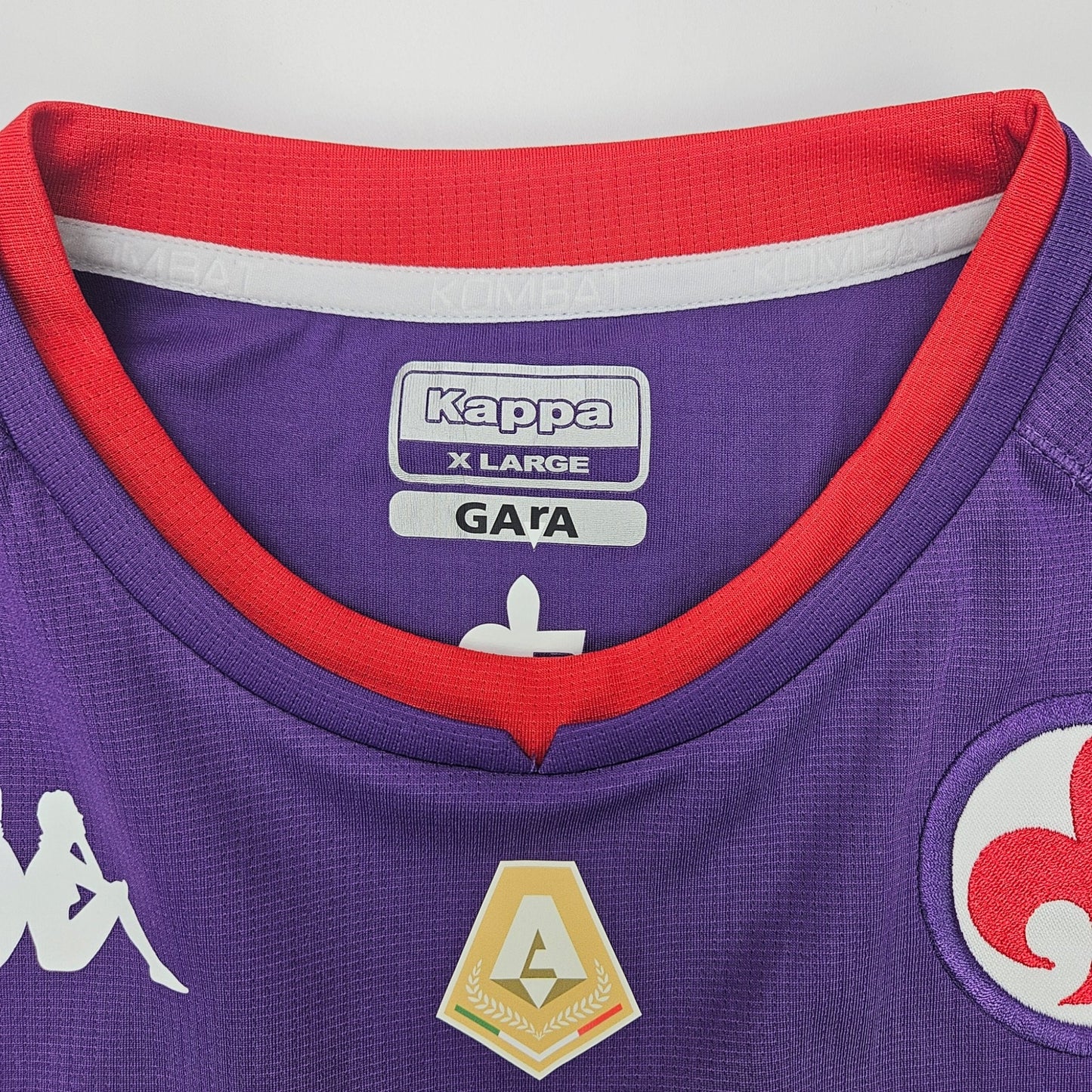 2021/22 Fiorentina Home Football Shirt (XL) Kappa #9 Vlahovic