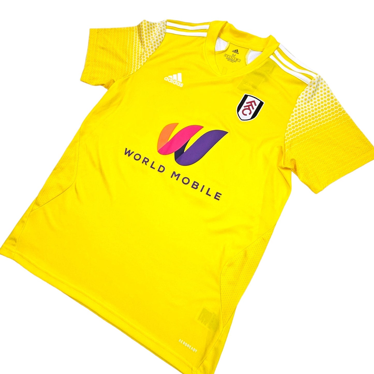 2021/22 Fulham Third Football Shirt (M) Adidas #28 Carvalho