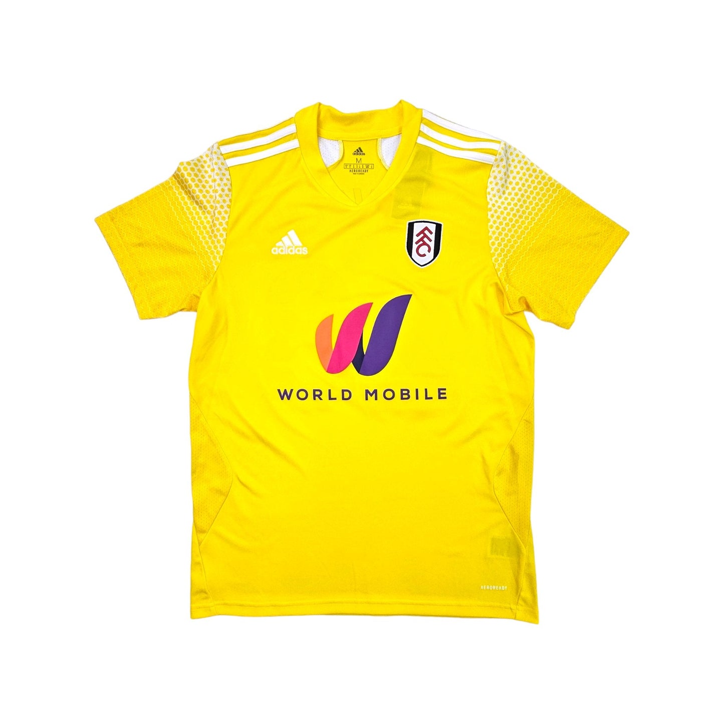 2021/22 Fulham Third Football Shirt (M) Adidas #28 Carvalho