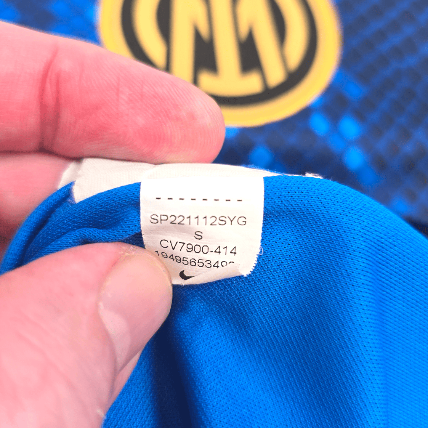 2021/22 Inter Milan Home Football Shirt (S) Nike #10 Lautaro