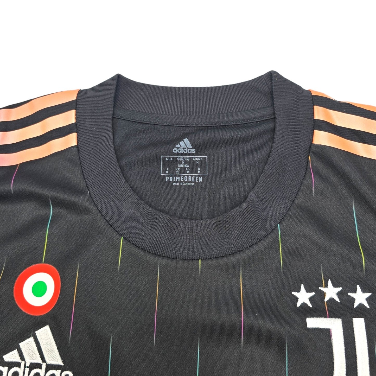 2021/22 Juventus Away Football Shirt (M) Adidas #22 Chiesa