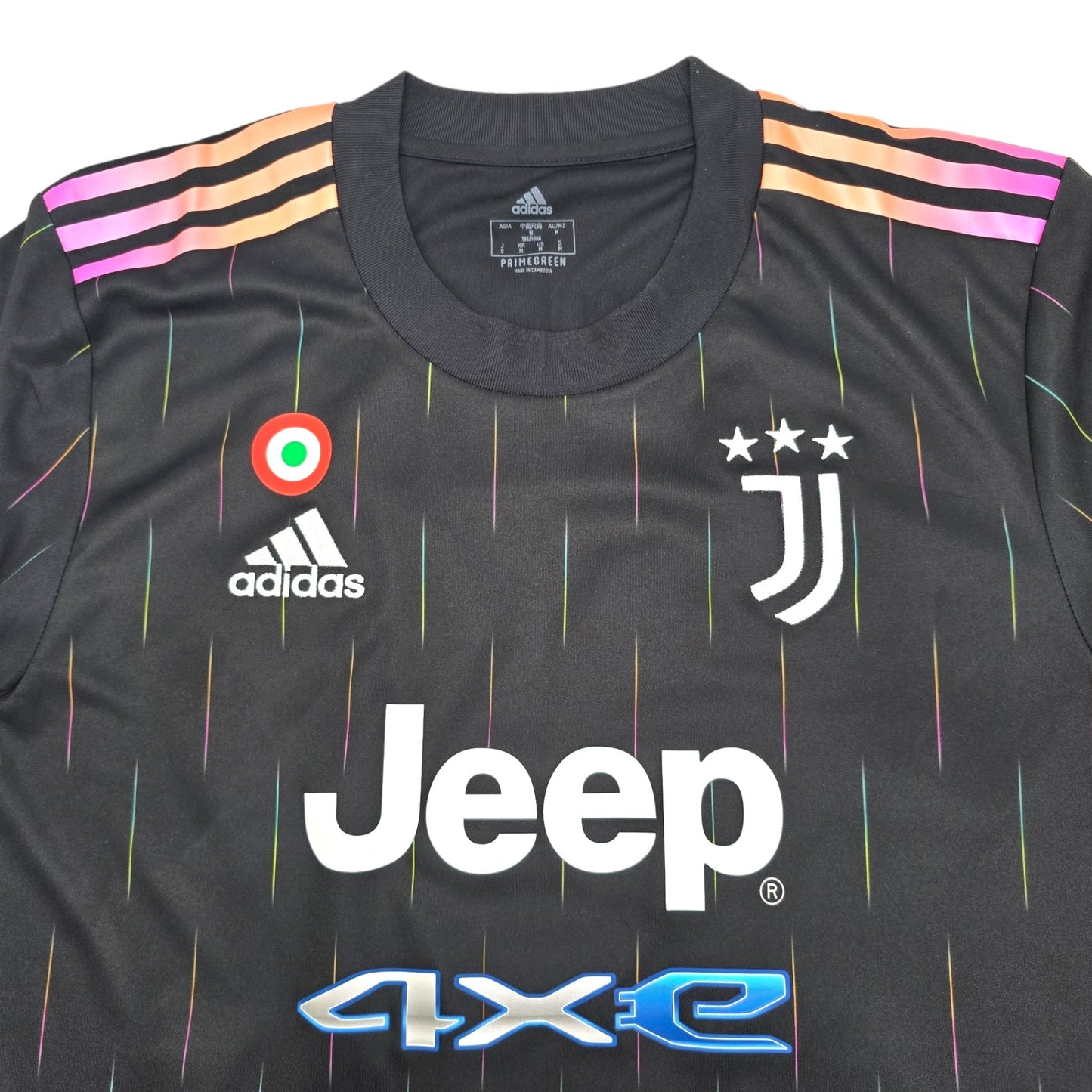 2021/22 Juventus Away Football Shirt (M) Adidas #22 Chiesa