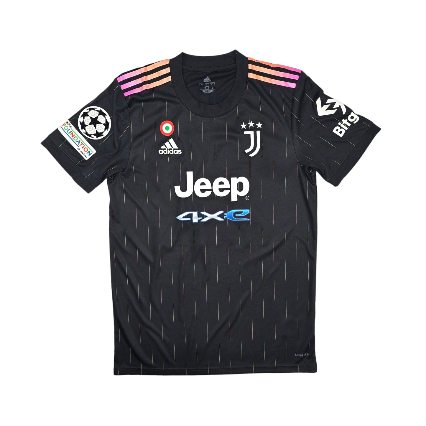 2021/22 Juventus Away Football Shirt (M) Adidas #22 Chiesa