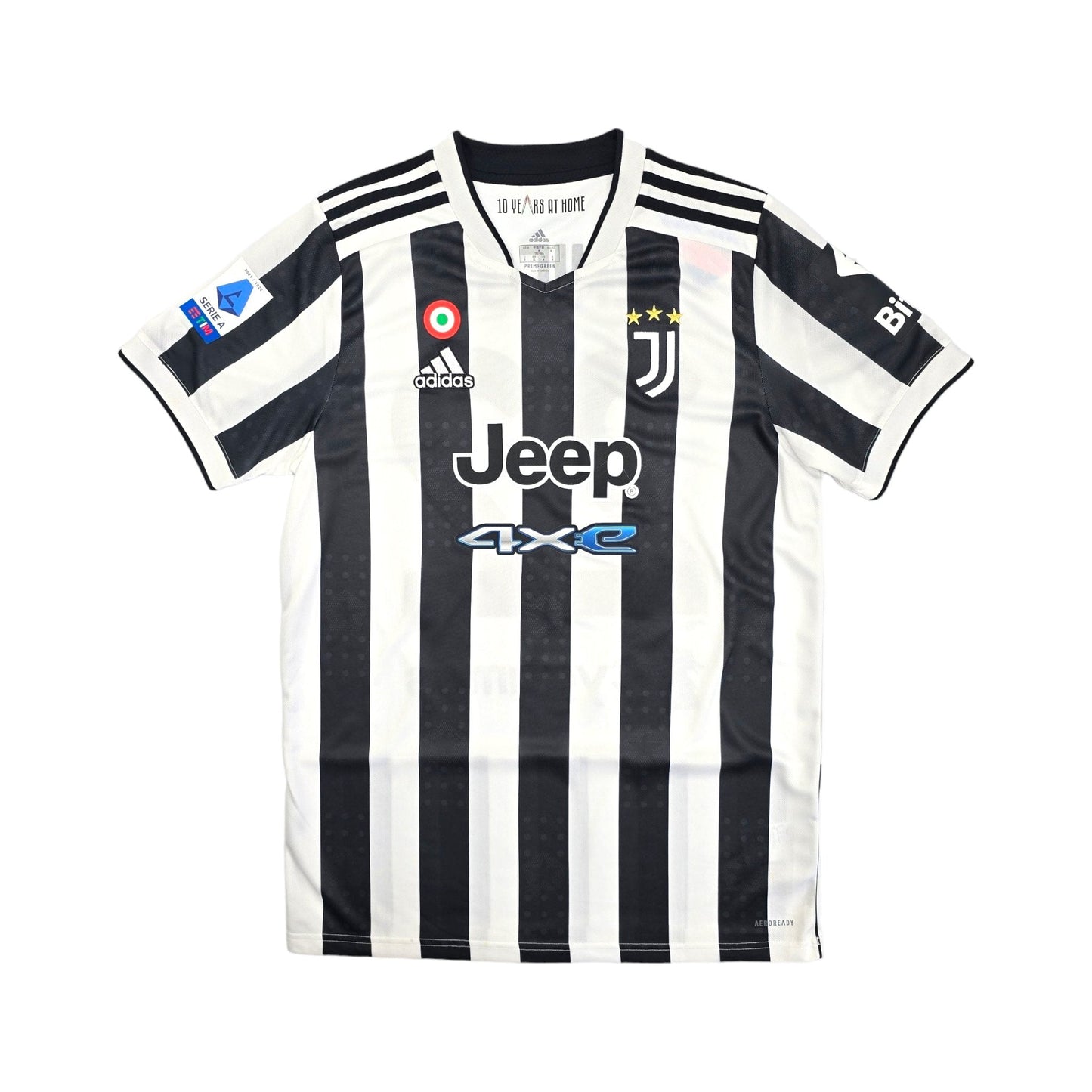 2021/22 Juventus Home Football Shirt (M) Adidas #22 Chiesa