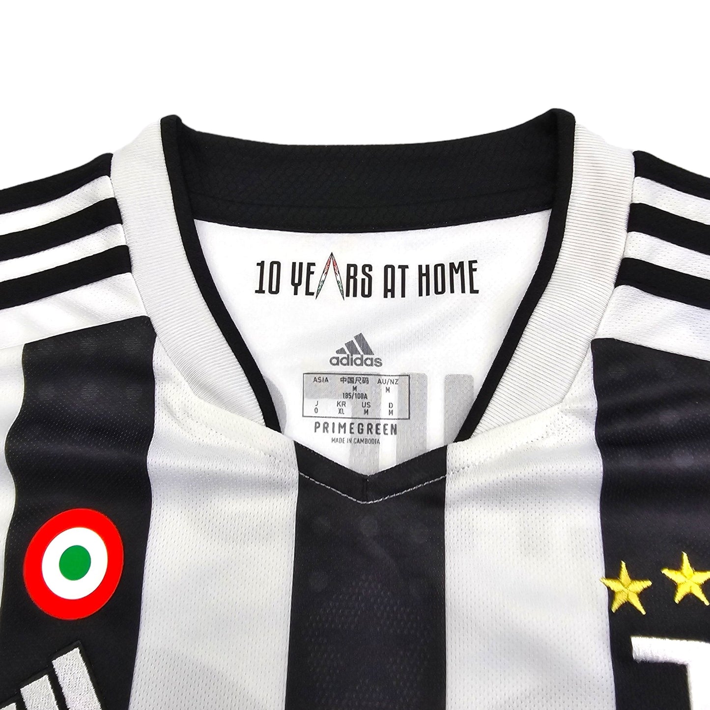 2021/22 Juventus Home Football Shirt (M) Adidas #22 Chiesa