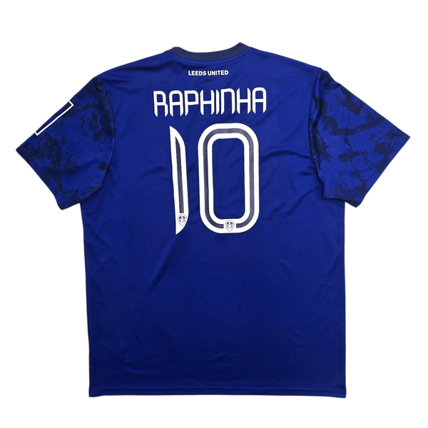 2021/22 Leeds United Away Football Shirt (XL) Adidas #10 Raphinha