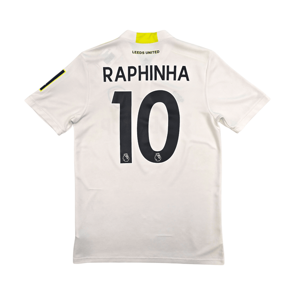 2021/22 Leeds United Home Football Shirt (M) Adidas #10 Raphinha