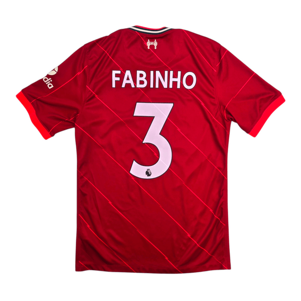 2021/22 Liverpool Home Football Shirt (M) Nike #3 Fabinho
