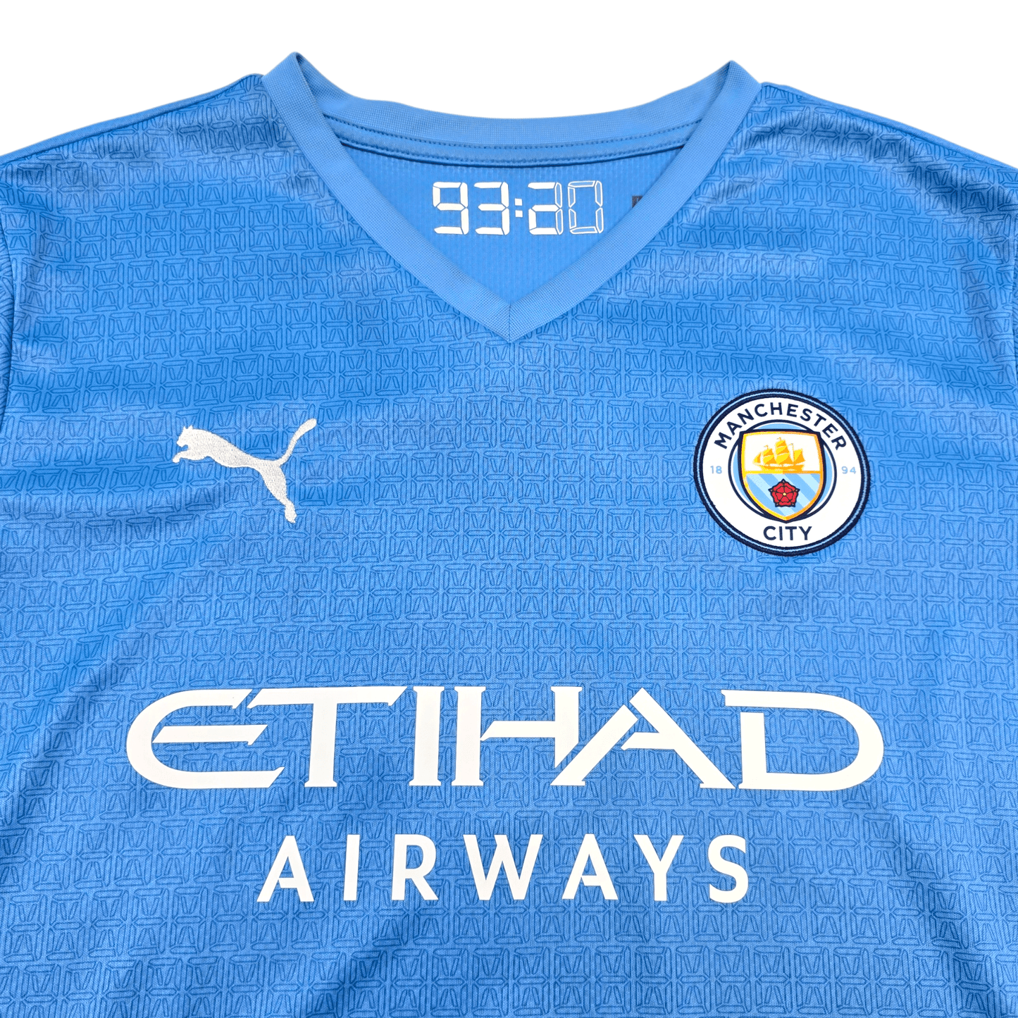 2021/22 Manchester City Home Football Shirt (M) Puma #10 Grealish