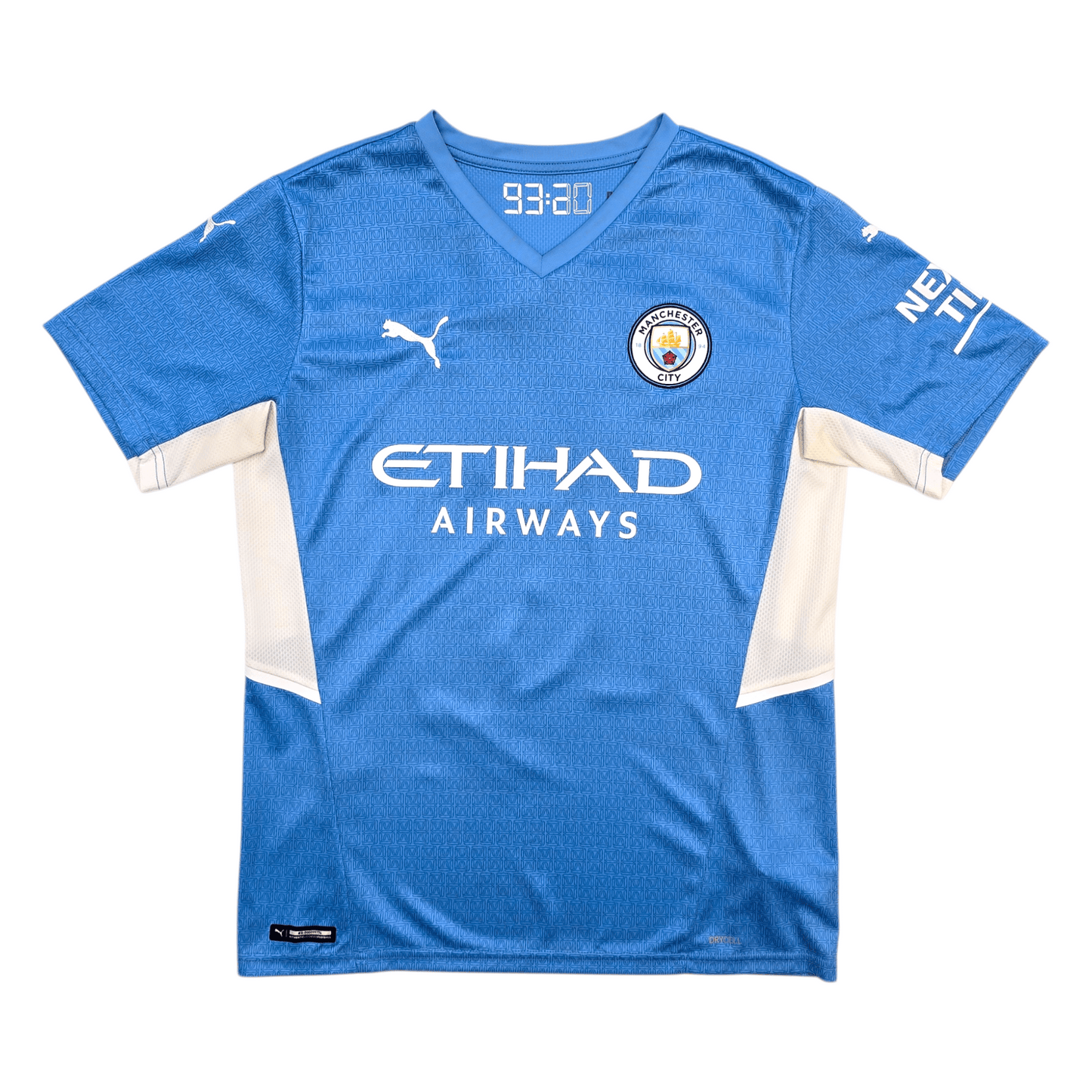 2021/22 Manchester City Home Football Shirt (M) Puma #10 Grealish