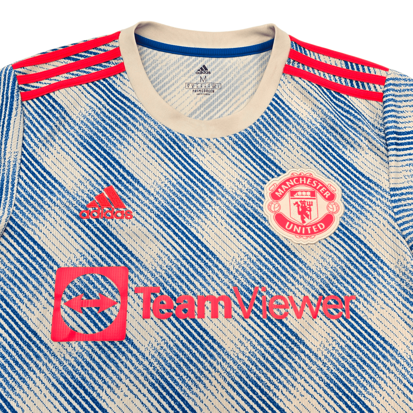 2021/22 Manchester United Away Football Shirt (M) Adidas #7 Ronaldo