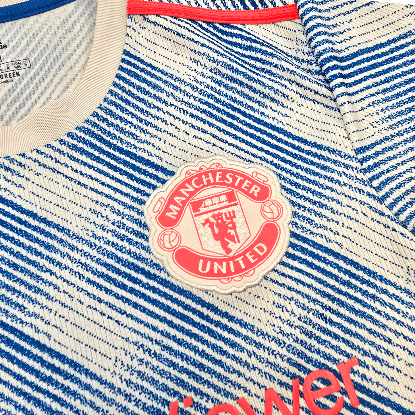 2021/22 Manchester United Away Football Shirt (M) Adidas #7 Ronaldo