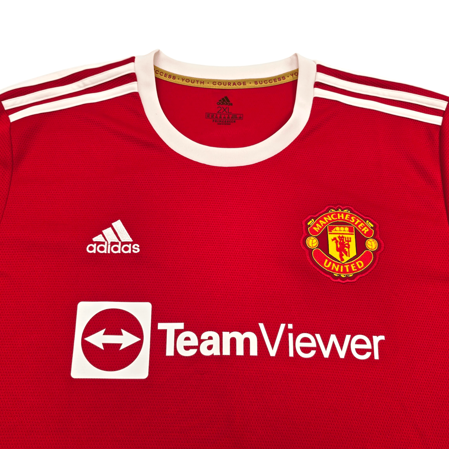2021/22 Manchester United Home Football Shirt (2XL) Adidas #7 Ronaldo