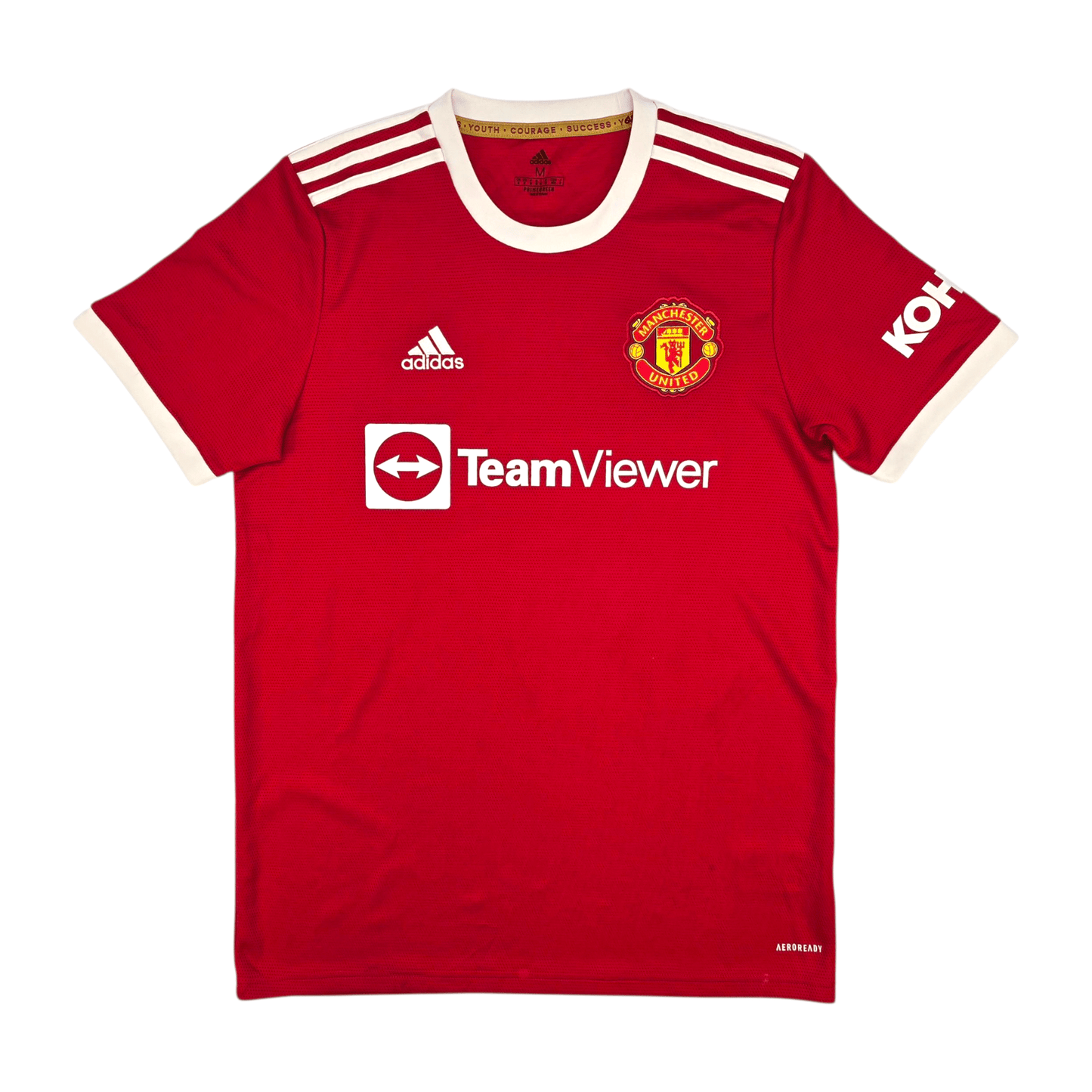 2021/22 Manchester United Home Football Shirt (M) Adidas #7 Ronaldo