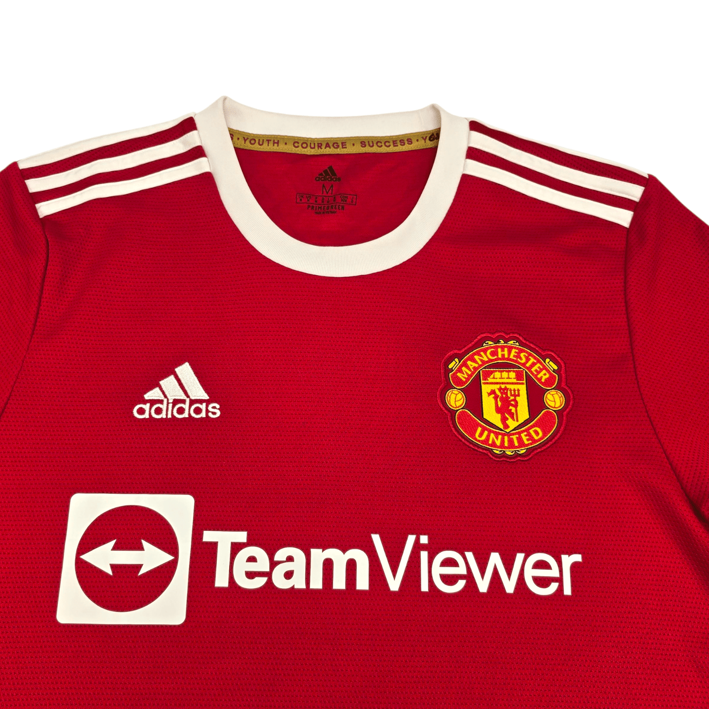 2021/22 Manchester United Home Football Shirt (M) Adidas #7 Ronaldo