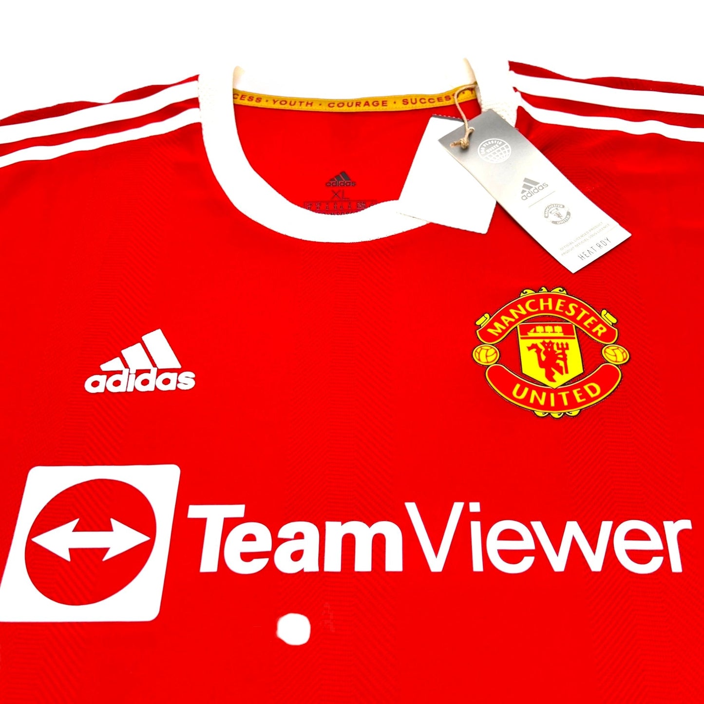 2021/22 Manchester United Home Football Shirt (XL) Adidas (Player Issue) BNWT