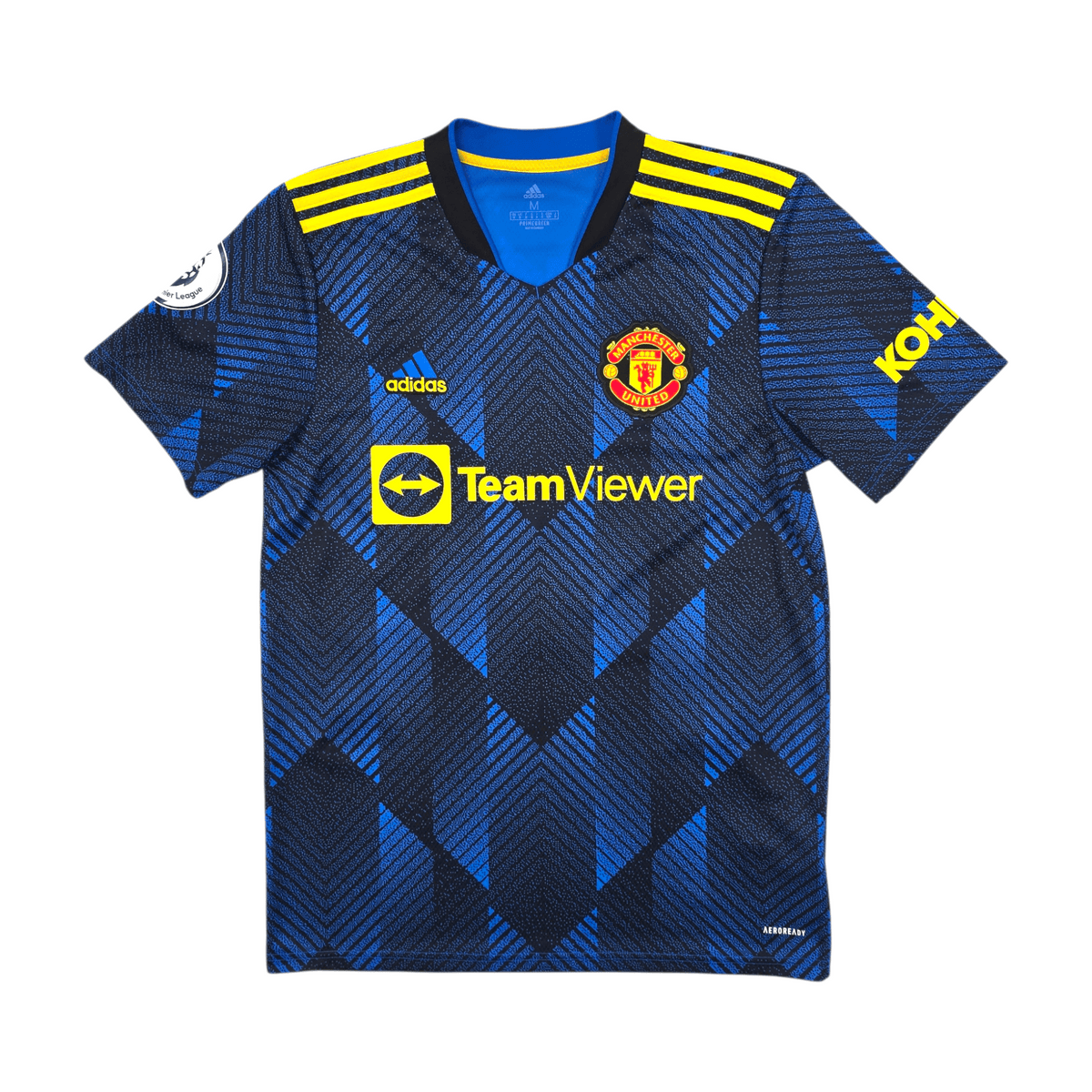 2021/22 Manchester United Third Football Shirt (M) Adidas #25 Sancho