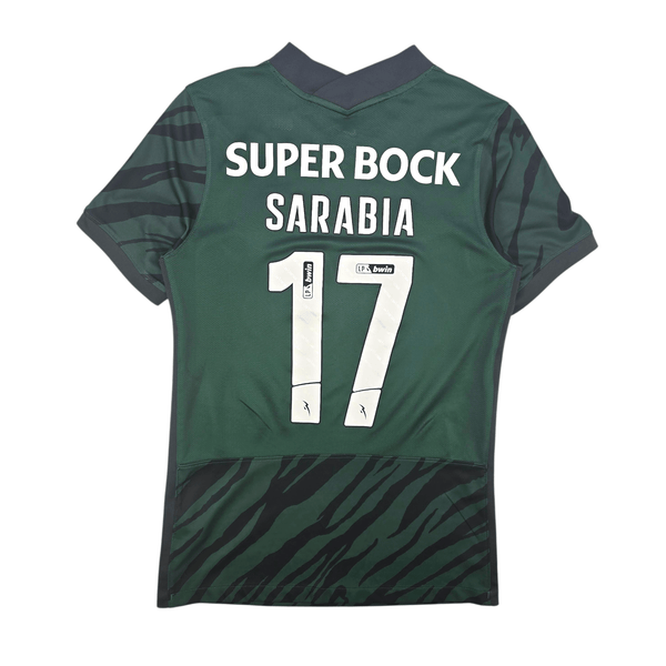 2021/22 Sporting Lisbon Third Football Shirt (S) Nike #17 Sarabia