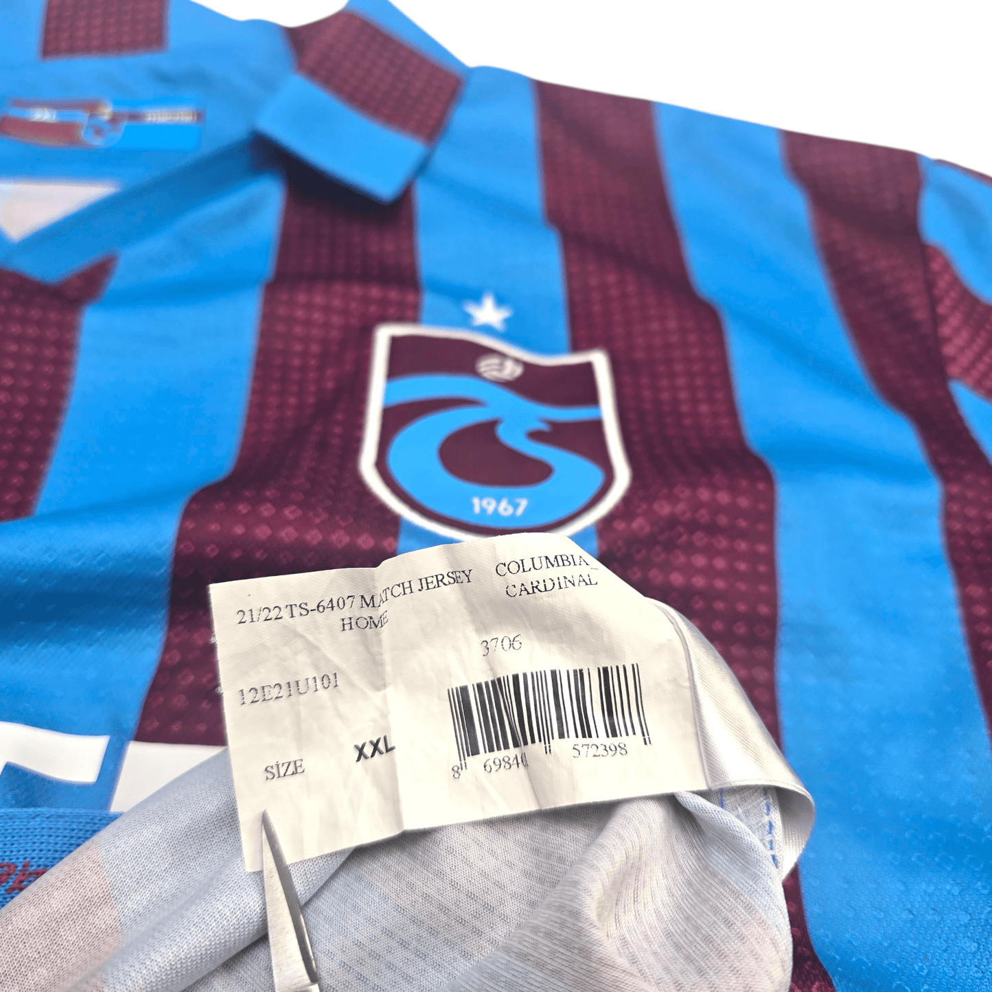 2021/22 Trabzonspor Home Football Shirt (2XL) Macron
